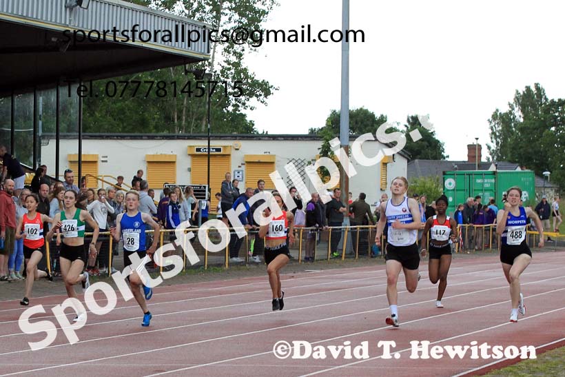 200 metres, 2022 NEGP Monkton No 4, June 29th. Photo: David T. Hewitson/Sports for All Pics